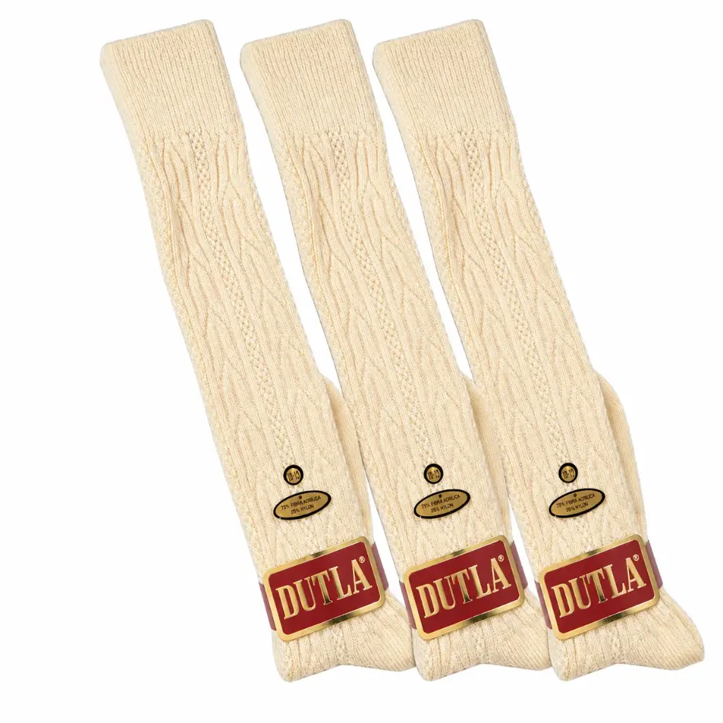 CALCETA HUESO TALLA 03-05 PACK 3PZS